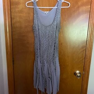 Grey 1920's Gatsby-Style Dress Size M/L